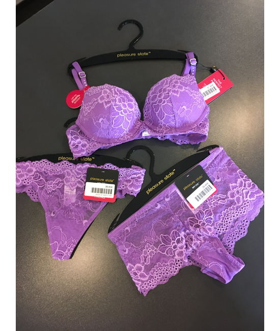 Kruis aan wrijving vergiftigen Pleasure State My Fit lace Push-up - Cups lingerie